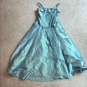 Elegant Blue Prom Dress